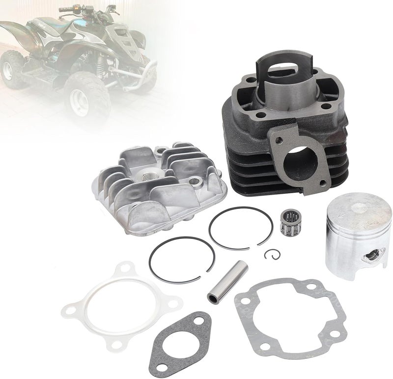 MOFANS Store طقم إعادة بناء رأس أسطوانة مكبس جازكيت 70cc 2 ضربات كبير الحجم مناسب لـ ETON Viper 50 مناسب لـ Impulse 50 - Image 1